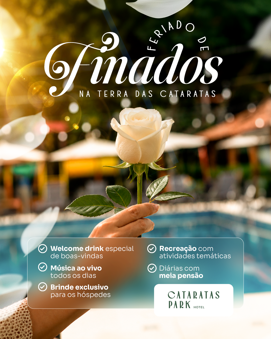 Feriado de Finados na Terra das Cataratas